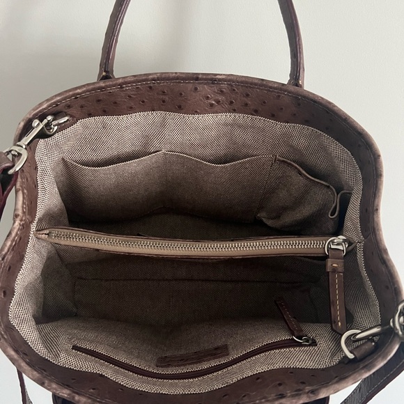 VTG DOONEY & BOURKE Ostrich Skin Bag - Picture 14 of 16